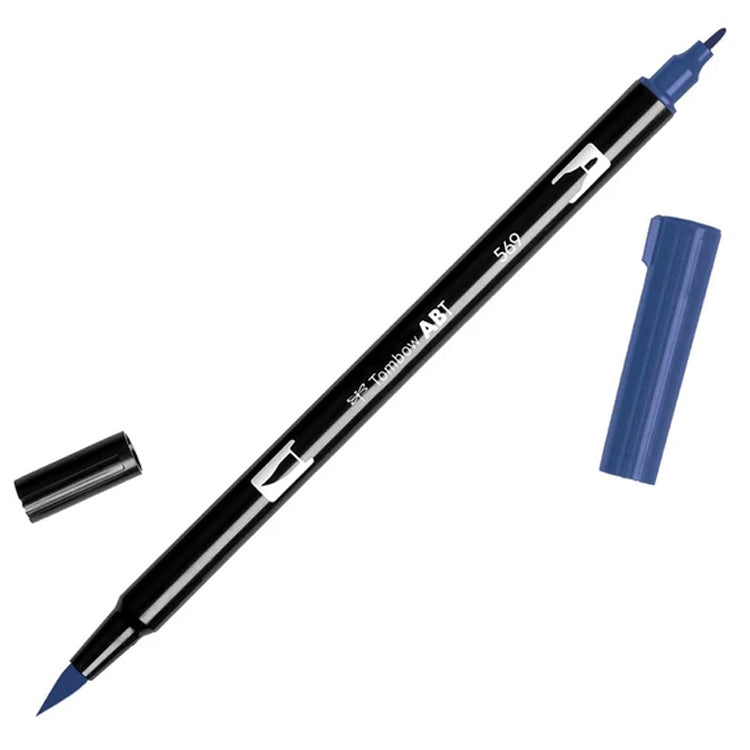 Tombow Dual Brush 569 Jet Blue