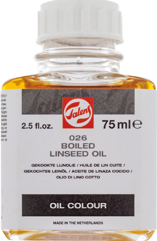 Lijnolie Gekookt  026 75ml Talens