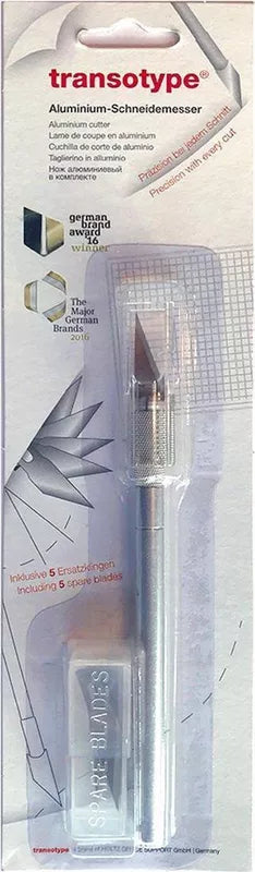 Transotype Scalpel mes aluminium