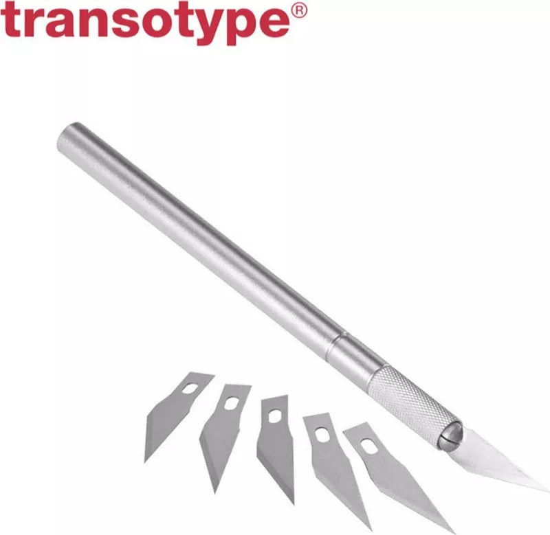 Transotype Scalpel mes aluminium