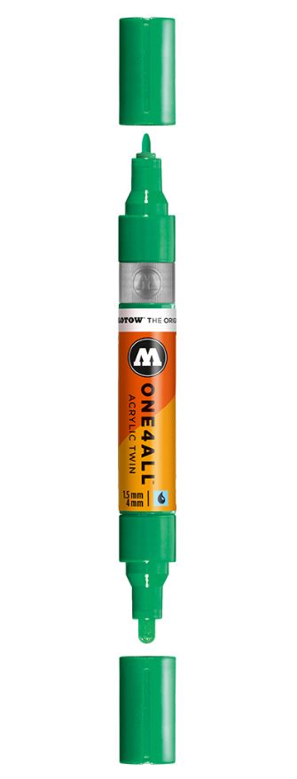 Turquoise Twin Marker One4All Molotow