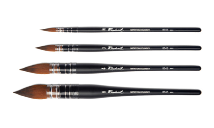 Raphael Stradivarius penseel aquarelverf 8345.6 imitatie kolinsky