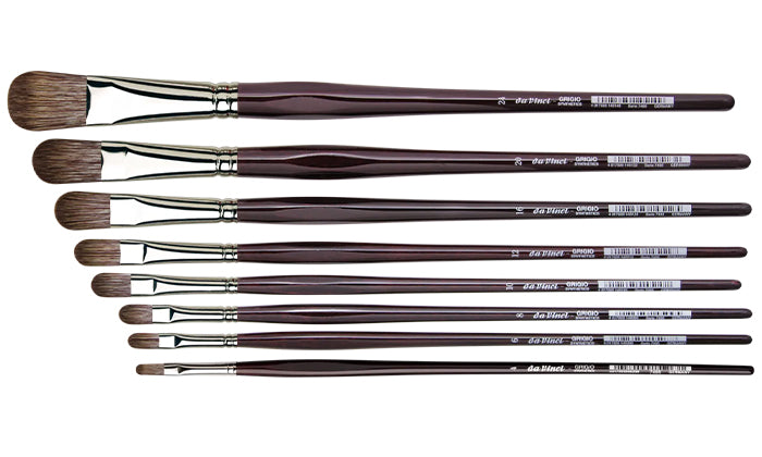 Davinci penseel Olie 7495.16 Grigio Kattentong