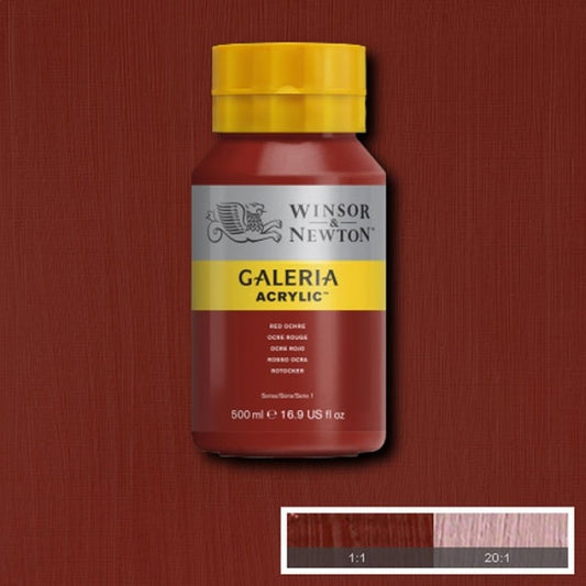 500ml 564 S1 Red Ochre Galeria Acryl