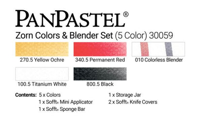 Zorn Colours & Blender Set PanPastel (5)