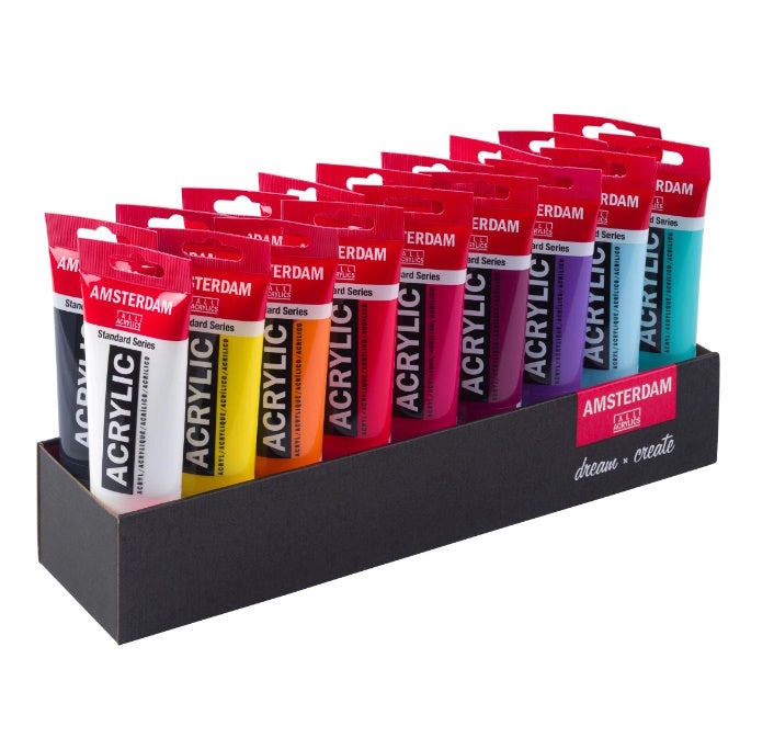 Amsterdam Acrylverf set 18x120 ml Beginners Set