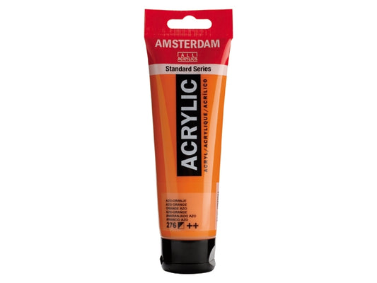 276 Azooranje 120 ml Tube Acrylverf Amsterdam