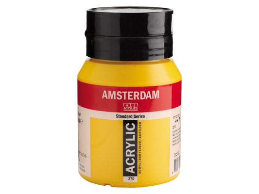 Amsterdam Acryl 500ml 270 Azogeel Donker