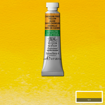 Cadmium FREE Yellow 5ml  890 S4 Artist's Aquarel Winsor & Newton