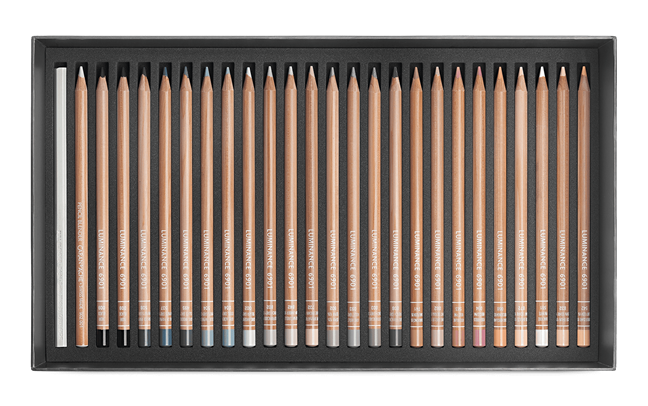 Doos Met 100 Kleuren Set Luminance Caran D'Ache