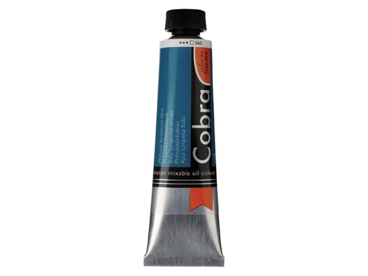 Cobra 40ml  565 S3  Phtalo turkooisblauw Waterverdunbare Olieverf