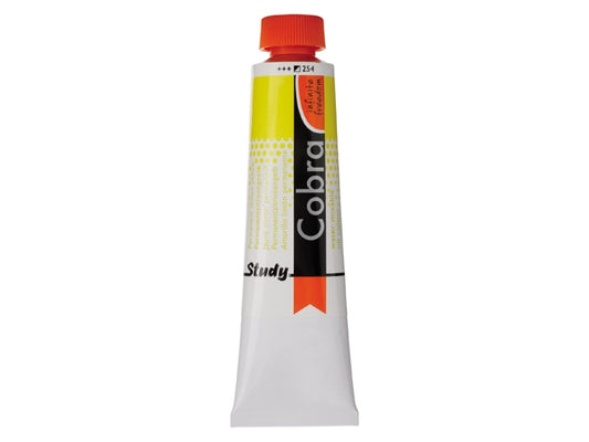 40ML PERMANENT CITROEN GEEL Cobra Study Waterverdunbare Olieverf