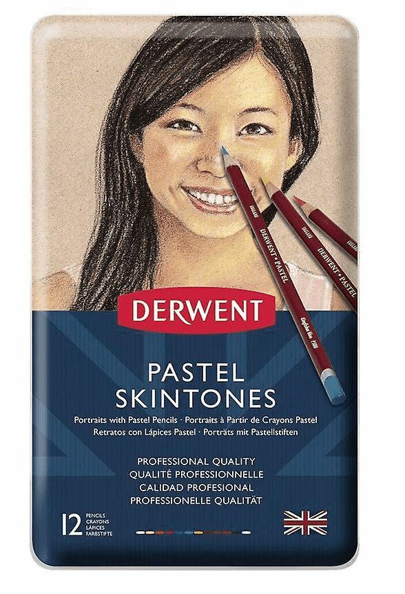 Derwent Pastel Potloden Portrait set 12