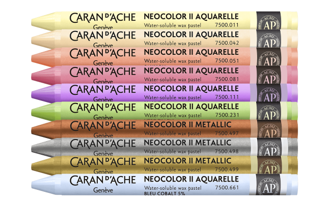 Limited Edition Mixed Media Set Caran D'ache Toile de Jouy