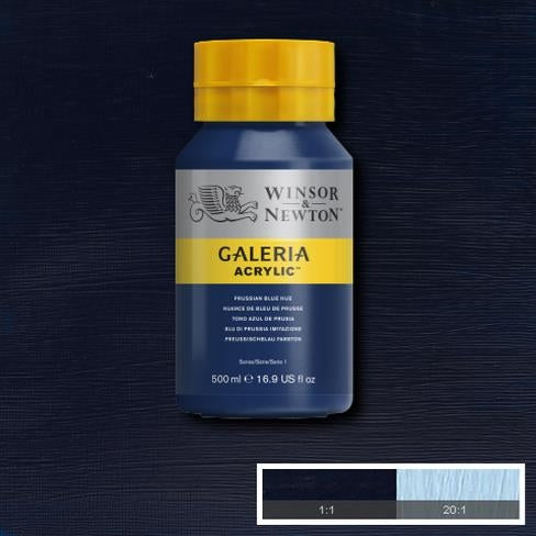  500ml  541 S1  Prusian Blue Hue Galeria Acryl