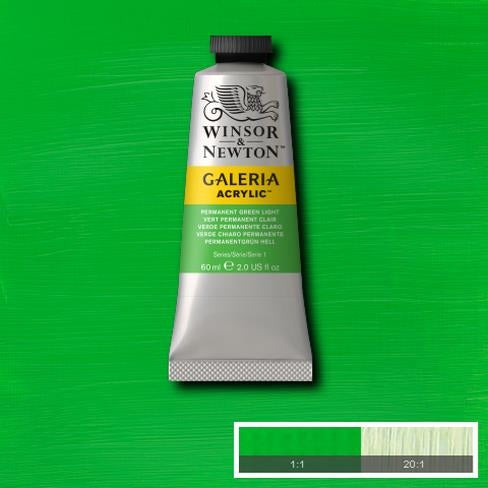  60ml  483 S1  Permanent Green Light Galeria Acryl