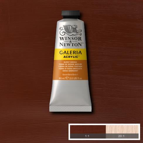  60ml  074 S1  Burnt Sienna Galeria Acryl