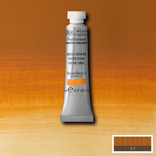 Gold Ochre 5ml  285 S2 Artist's Aquarel Winsor & Newton