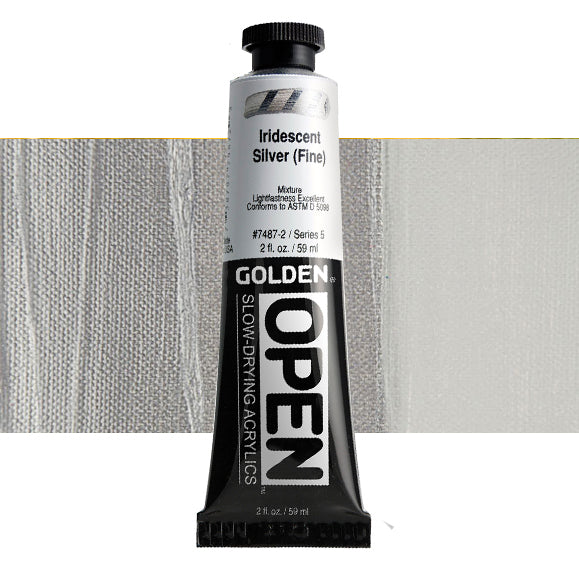 Golden Open  7487 S5 Iridescent Silver (Fine) 60ml