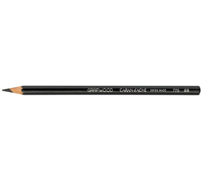 Caran D'Ache 8B GRAFWOOD grafiet potlood