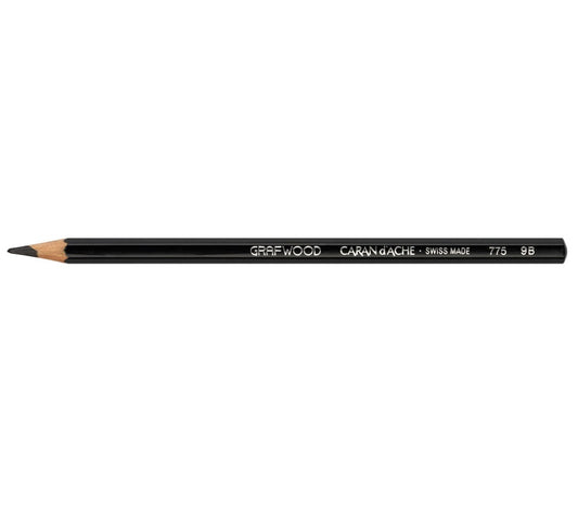 Caran D'Ache 9B GRAFWOOD grafiet potlood