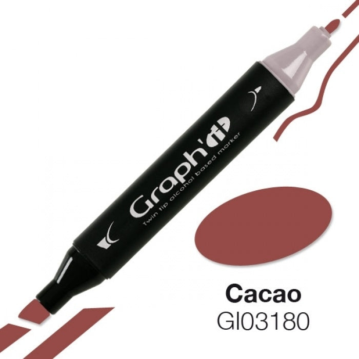 Graph'it marker 3180 Cacao