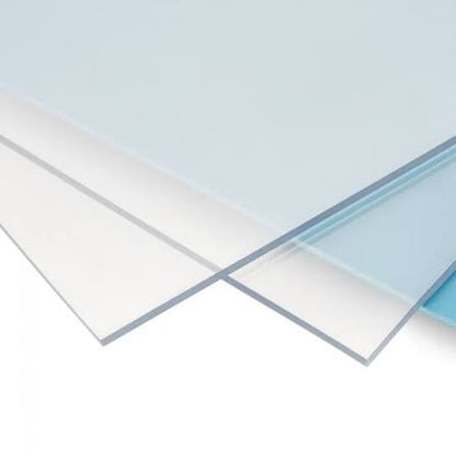 Kunststof Soft plaatje 30x40 cm Transparant (soort Soft Linoleum)