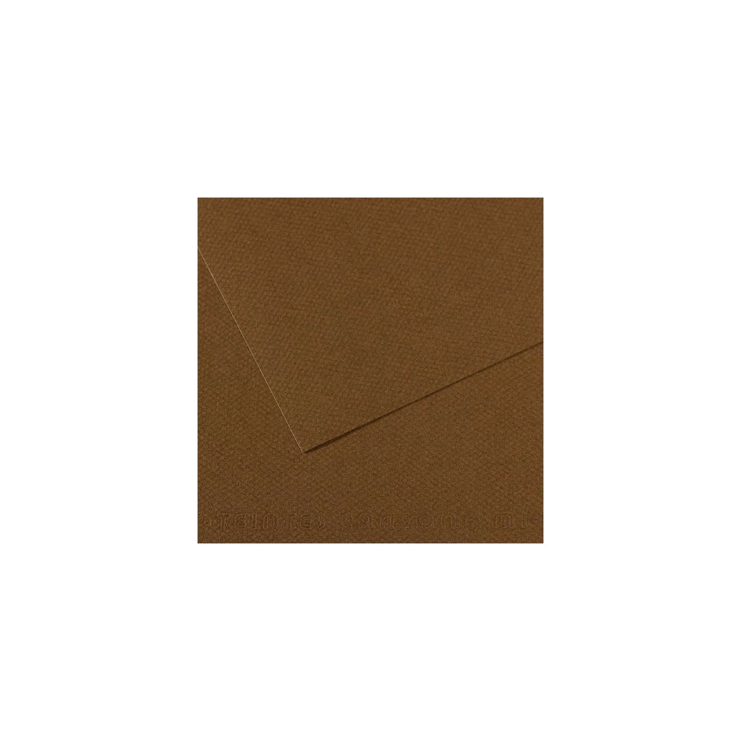 10 vel 160 grs Mi-Teintes gekleurd papier, no 501 Donker Bruin 50x65cm
