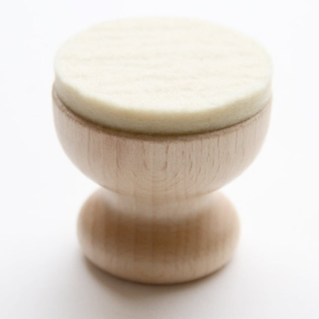 Abig houten hand baren voor hand drukwerk van linosnede, gelli-of monoprint