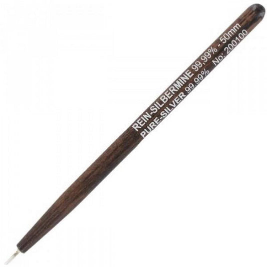 Zilverpen/ zilverstift Abig, 99,99% puur zilver voor tekenen van fijne lijnen