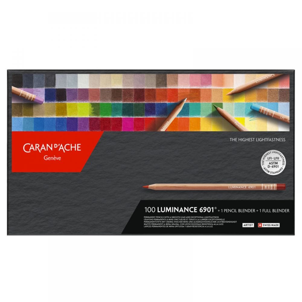 Doos Met 100 Kleuren Set Luminance Caran D'Ache