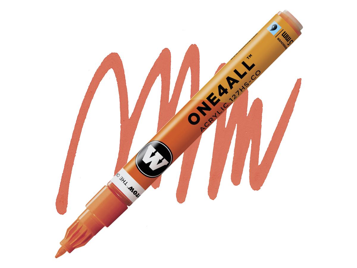 127HS 1.5mm DARE ORANGEMolotow One4All Acryl Marker