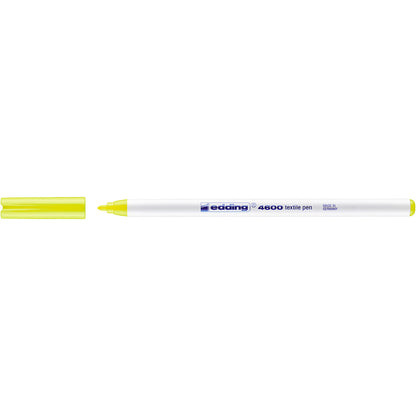 Edding 4600 Textielstift NEON geel 1mm punt