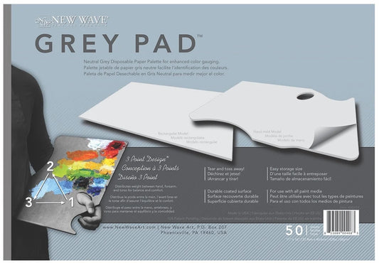 New Wave Palet Grijs Paletpapier – 28 x 41 cm – 50 vel per blok