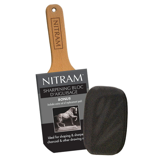 Charcoal Sharpening Bloc (Houtskool slijper) Nitram