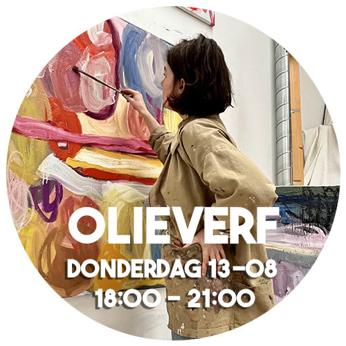 Donderdag 13 augustus !8:00 - 21:00 - Workshop Olieverf