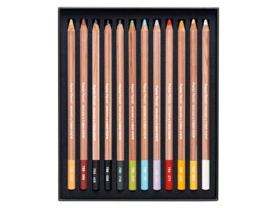 Pastel Potloden doos met 12 kleuren set Caran D'Ache