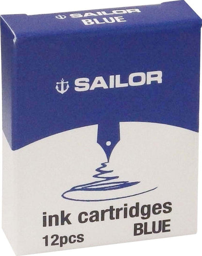 Sailor universele patroon inktvulling Blauw 12 stuks