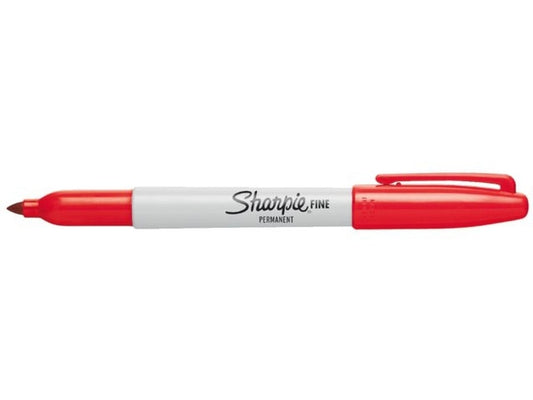 Permanent Marker Sharpie Rond 1.0Mm Fine Rood