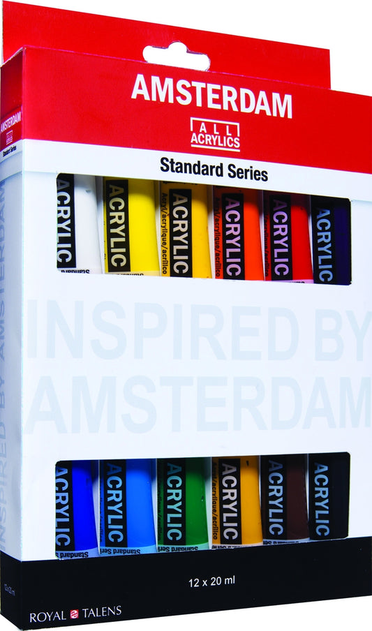 Amsterdam Acrylverf Set 12 x 20 ml