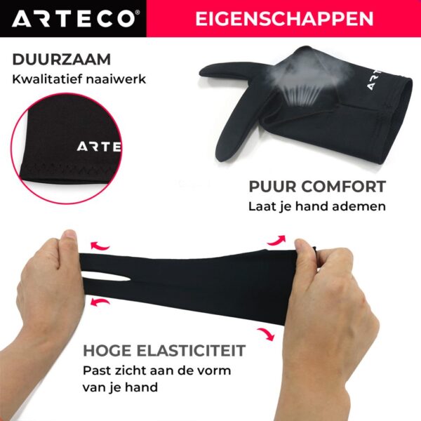 ARTECO Tekenhandschoen Maat M