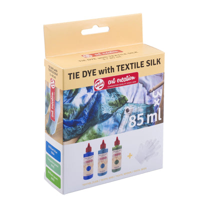 Tie Dye Set 3x 85 ml Blauw Groen