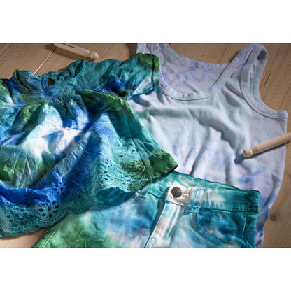 Tie Dye Set 3x 85 ml Blauw Groen