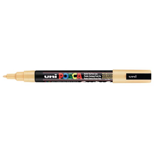 Posca verf stift PC3M Zalm Roze / Light Orange