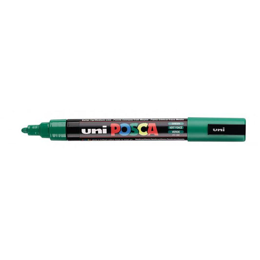 Posca verf stift PC5M Donker Groen