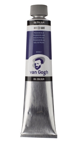 Pruisisch Blauw 508 Olieverf 200 ml. S1 Van Gogh