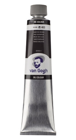 Van DijckBruin 403 Olieverf 200 ml. S1 Van Gogh