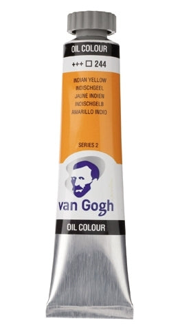 Transparant Ox.Geel 265 S2  Olieverf 20 ml. Van Gogh