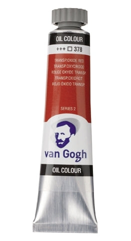 Transparant Ox.Rood 378 S2  Olieverf 20 ml. Van Gogh