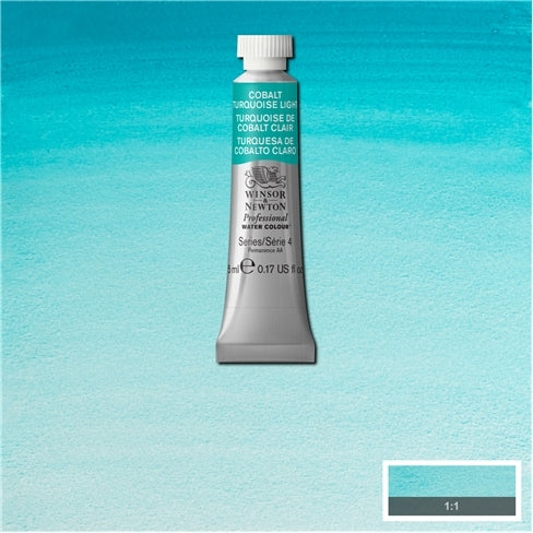 Cobalt Turquoise Light 5ml  191 S4 Artist's Aquarel Winsor & Newton